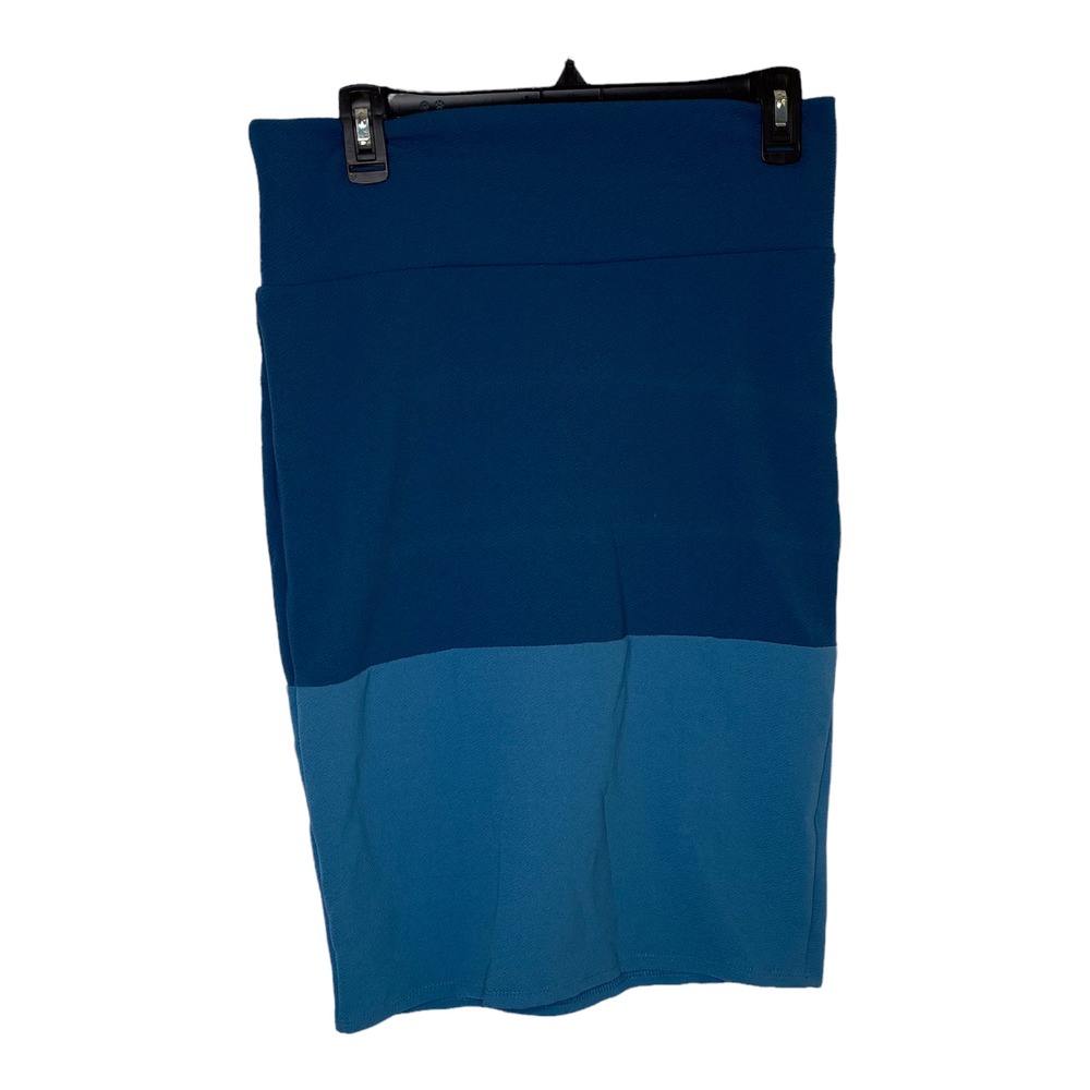 LuLaRoe Disney Cassie‎ Skirt Size Medium ColorBlock Multicolor Stretch (1124)